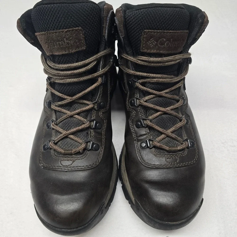 Columbia Men's Newton Ridge Plus II Waterproof Hiking Boots 10 Wide Leather